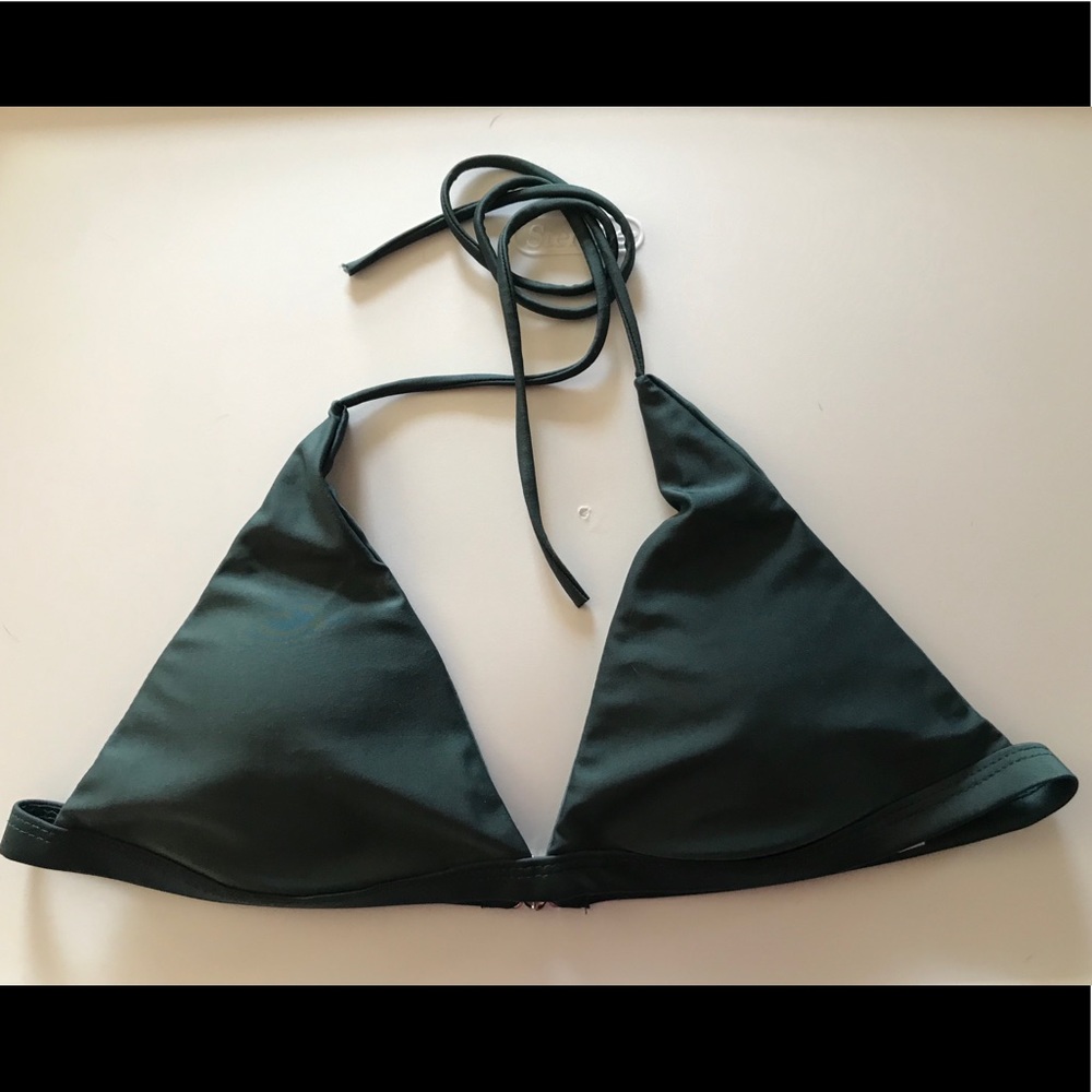 Dark Green Swim top